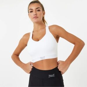 Everlast White Sports Bra Medium Support Intimates